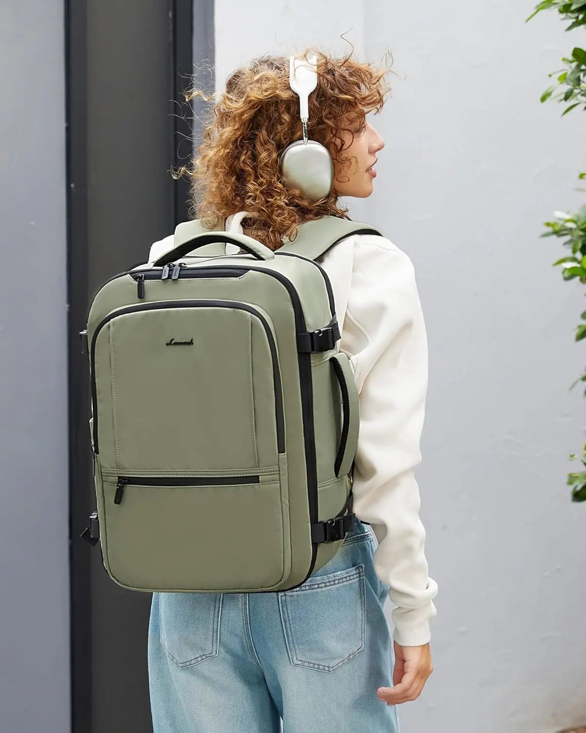 40L Travel Backpack Carry On, Airline Approved with Laptop Compartment & Packing Cubes - Image 2